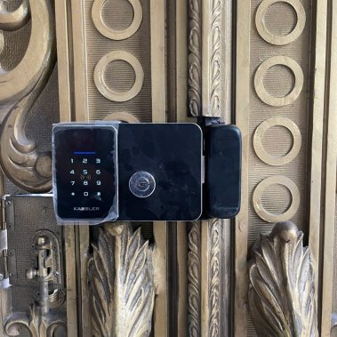 Khóa cửa cổng vân tay Kassler KL-579 CNC SILVER GREY / KL-579 CNC GOLD GREY