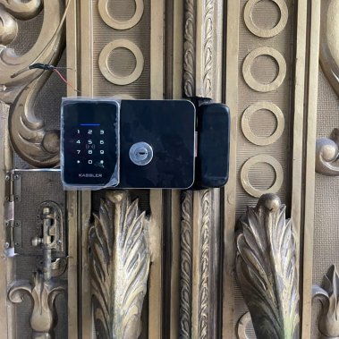 Khóa cửa cổng vân tay Kassler KL-579 CNC SILVER GREY / KL-579 CNC GOLD GREY