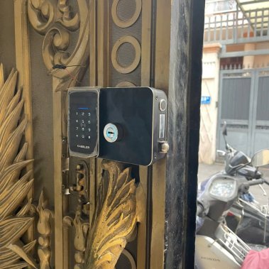 Khóa cửa cổng vân tay Kassler KL-579 CNC SILVER GREY / KL-579 CNC GOLD GREY