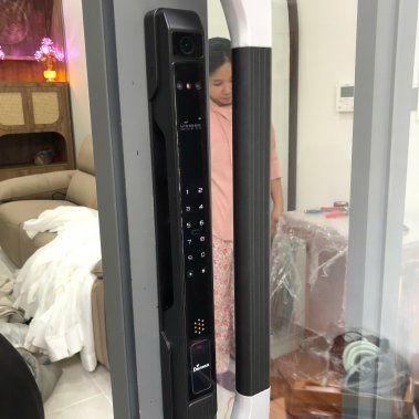 Khoá vân tay Demax EL901 BL CNC / EL901 AG CNC Face ID, App Wifi,Camera chuông cửa Của Đức chống nướ