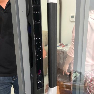 Khoá vân tay Demax EL901 BL CNC / EL901 AG CNC Face ID, App Wifi,Camera chuông cửa Của Đức chống nướ