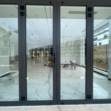 Khóa thông minh nhận diện khuôn mặt Face ID cửa nhôm sắt DEMAX EL908 AG CNC APP WIFI - chống nước