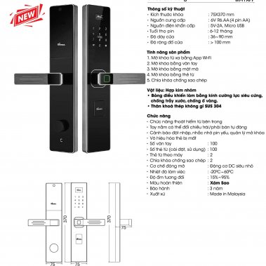 Khóa thông minh Demax EL680 BN CNC / EL680 GS CNC
