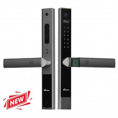 Khóa điện tử chống nước dùng cho cửa nhôm, sắt, inox Demax EL689 BN / GS