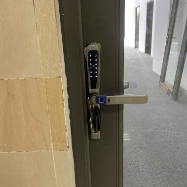 Khóa cửa thông minh ngoài trời cửa nhôm xingfa, cửa sắt Demax EL 103AG