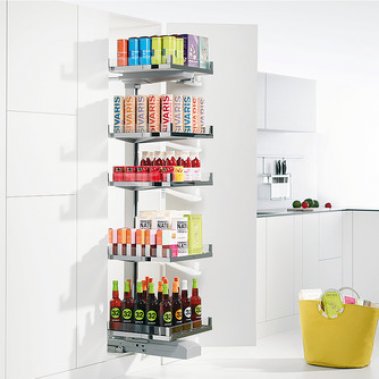 Rổ kéo 4 tầng, cao 1m59, rộng 600mm – Lắp phải 549.72.066