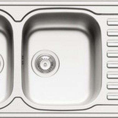 Chậu inox Hafele 2 hộc 1160mm 565.86.281