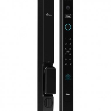 Khóa thông minh nhận diện khuôn mặt Face ID cho cửa nhôm sắt DEMAX EL906 BL CNC APP WIFI - chống nướ