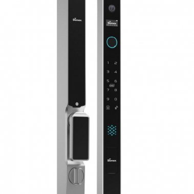 Khóa thông minh nhận diện khuôn mặt Face ID cửa nhôm sắt DEMAX EL908 AG CNC APP WIFI - chống nước