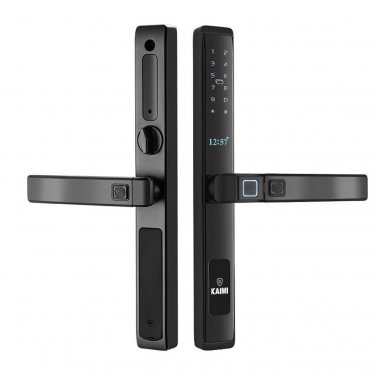 Khóa thông minh cửa nhôm chống nước Kaimi CN108 màu đen