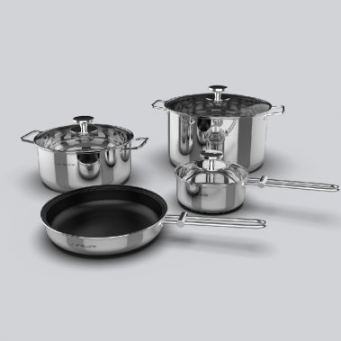 Bộ Nồi Inox 7 Chi Tiết JUNGER CWJ-070