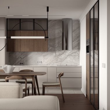 NỘI THẤT CĂN HỘ 90m² - PHONG CÁCH HIỆN ĐẠI