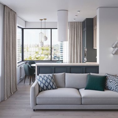 NỘI THẤT CĂN HỘ 16 - PHONG CÁCH HIỆN ĐẠI KẾT HỢP BÁN CỔ ĐIỂN