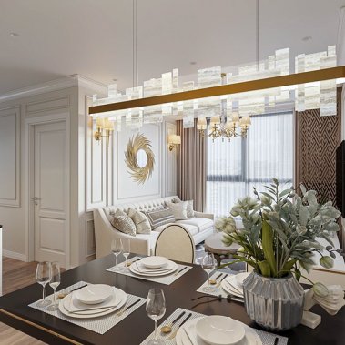 NỘI THẤT CĂN HỘ 36 - PHONG CÁCH TÂN CỔ ĐIỂN (NEO CLASSIC)