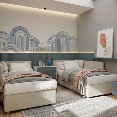 NỘI THẤT PHÒNG NGỦ 48 - PHÒNG NGỦ CHO BÉ