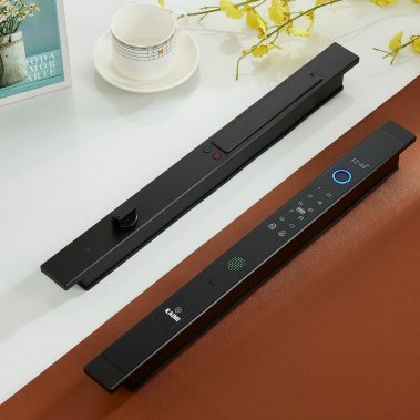 Khóa thông minh tự động cho cửa nhôm xingfa Kaimi CN112 màu đen