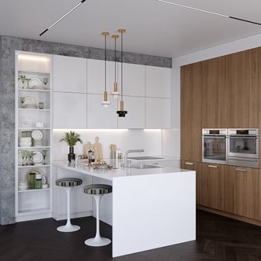 NỘI THẤT CĂN HỘ 50m² - PHONG CÁCH NEO CLASSIC (TÂN CỔ ĐIỂN)