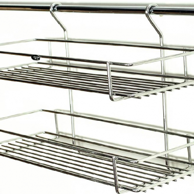 Kệ gia vị 2 tầng inox 304 Higold 1351