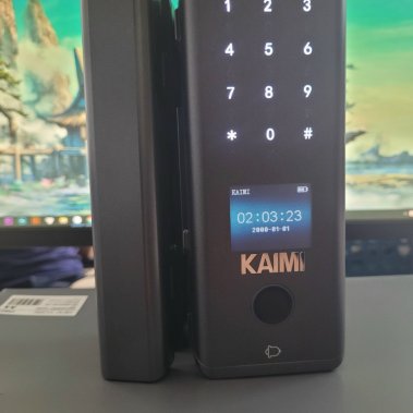 Khóa Thông Minh Cửa Kính CK103 Có Chìa Cơ Dự Phòng