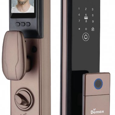 Khóa thông minh nhận diện khuôn mặt Face ID-3D Demax SL916 CB