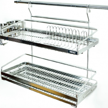 Kệ chén 2 tầng + thanh treo 201026, 201027, 201028, 201029 Higold