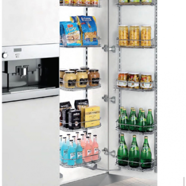 Kệ tủ đồ khô Higold 12 rổ (450mm-600mm) 202003, 202006