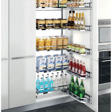 Kệ 12 rổ Higold diamond rổ inox đáy gỗ đệm cao su 202333, 202336