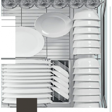 Rổ chén, dĩa, ly Martin ray giảm chấn inox 304 301401, 301402, 301403, 301404, 301405 Higold