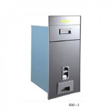 Thùng gạo gương nút nhấn Eurogold B302