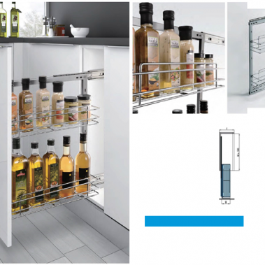 Kệ gia vị dụng cụ inox 304 304021, 304022 Higold