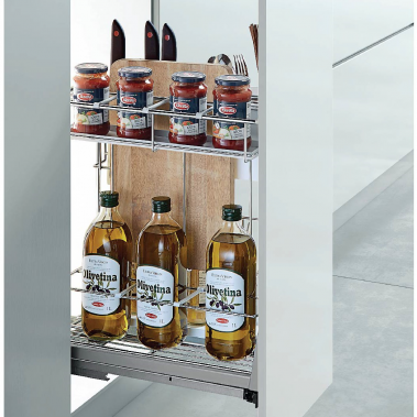 Kệ gia vị Martin ray giảm chấn inox 304 306091, 306092 Higold