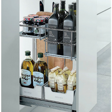 Kệ gia vị Martin ray giảm chấn inox 304 306093 Higold