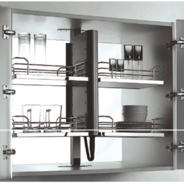 Kệ kéo 2 tầng inox Higold 401005, 401006, 401008 