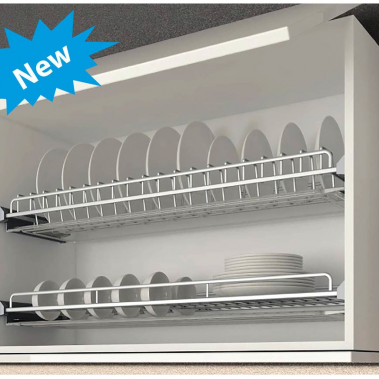 Kệ chén 2 tầng âm tủ inox Higold 401011, 401012, 401013, 401014