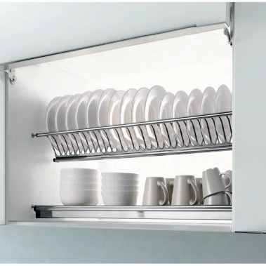 Kệ chén 2 tầng inox âm tủ trên Higold 401070, 401071, 401072, 401073, 401074