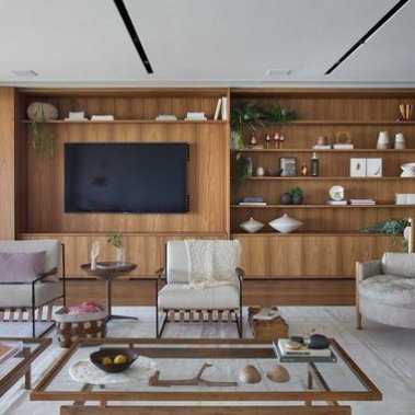 NỘI THẤT PHÒNG KHÁCH 09 - KỆ TIVI GỖ MDF PHỦ MELAMINE VÂN GỖ