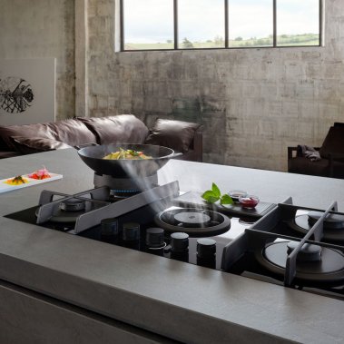 BẾP GAS KẾT HỢP HÚT MÙI NIKOLATESLA FLAME ELICA