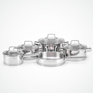 Bộ nồi inox 9 món Malloca SA-1503