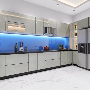 TỦ BẾP CÁNH KÍNH