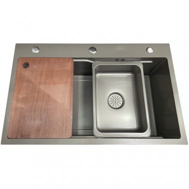 CTKM Chậu Rửa Chén 1 Hố Inox 304 Phủ Nano Chống Trầy Suly 7546