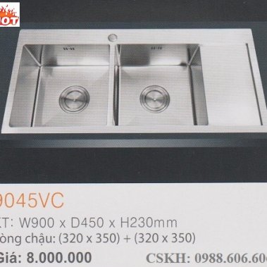 Chậu rửa chén Erowin 9045VC