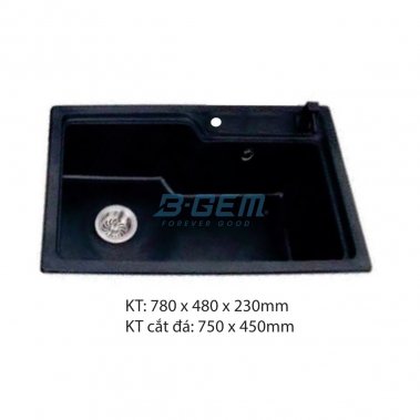 Chậu rửa đá cao cấp B-Gem BG-7848B