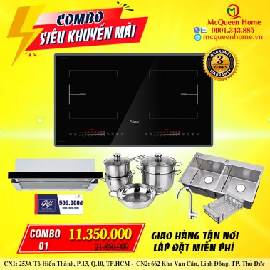 TRỌN BỘ COMBO CHO CĂN HỘ - MIỄN PHÍ LẮP ĐẶT - BH 3 NĂM