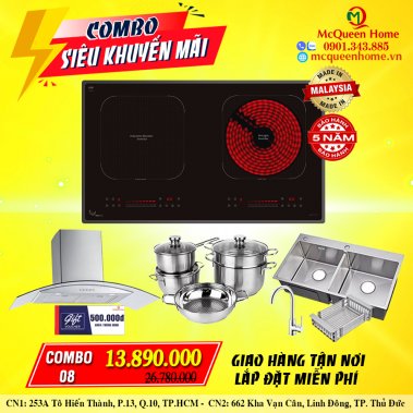 TRỌN BỘ COMBO CHO CĂN HỘ - N. KHẨU MALAYSIA -  BH 5 NĂM - MIỄN PHÍ LẮP ĐẶT