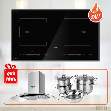 COMBO Khuyến mãi Bếp điện từ Canzy CZ 52I