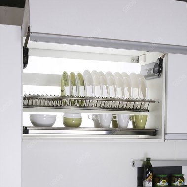 Kệ đựng bát đĩa inox dạng chữ V Grob (U-160; U-170; U-180; U-190; U-1000)