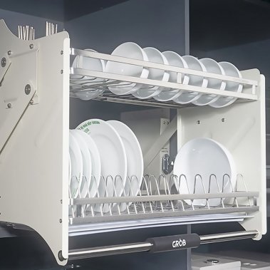 Kệ đựng bát đĩa nâng hạ Grob (G-160; G-170; G-180; G-190)