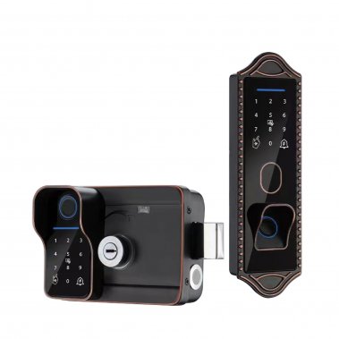 Khoá vân tay cửa cổng chống nước Hubert HB CC I3 EU