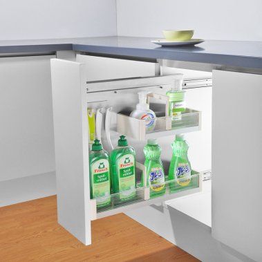 Kệ đựng chất tẩy rửa dạng hộp vách kính Grob (GHA-20L; GHA-20R)