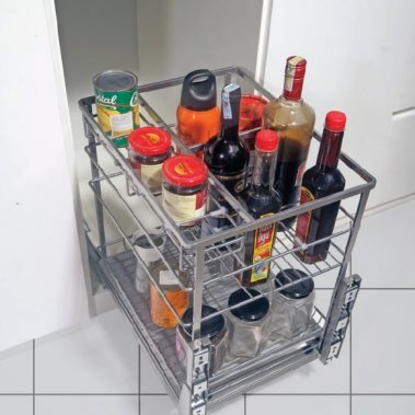 Kệ đựng gia vị hợp kim sơn nano GROB (GP-20B; GP-25B; GP-25B; GP-30B; GP-35B; GP-40B)